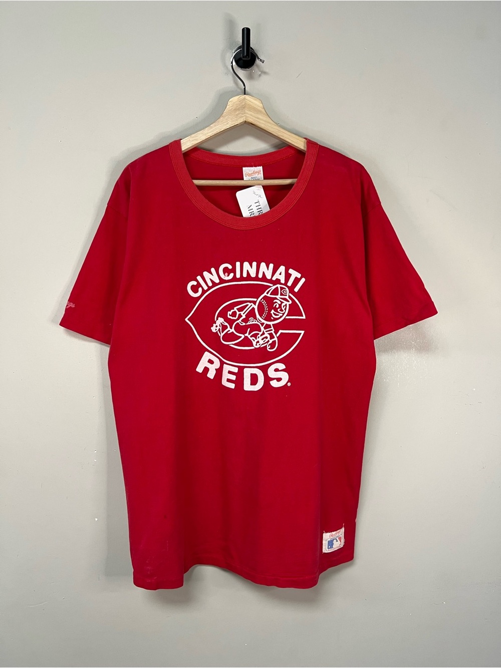 Vtg 80s Cincinnati Reds T Shirt